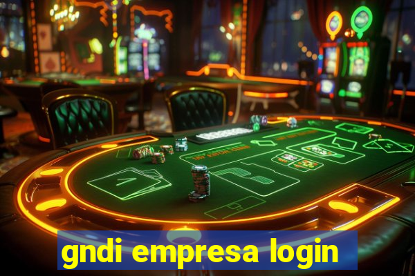 gndi empresa login